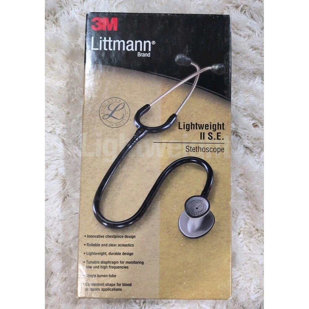 3M 2450 Littmann Lightweight II S.E. Stethoscope 28” Black